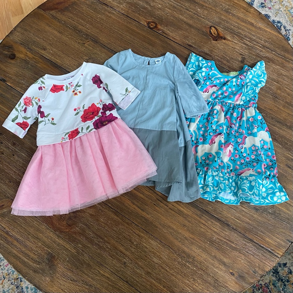 Toddler girls dress bundle - Old Navy and Millie Loves Lily
